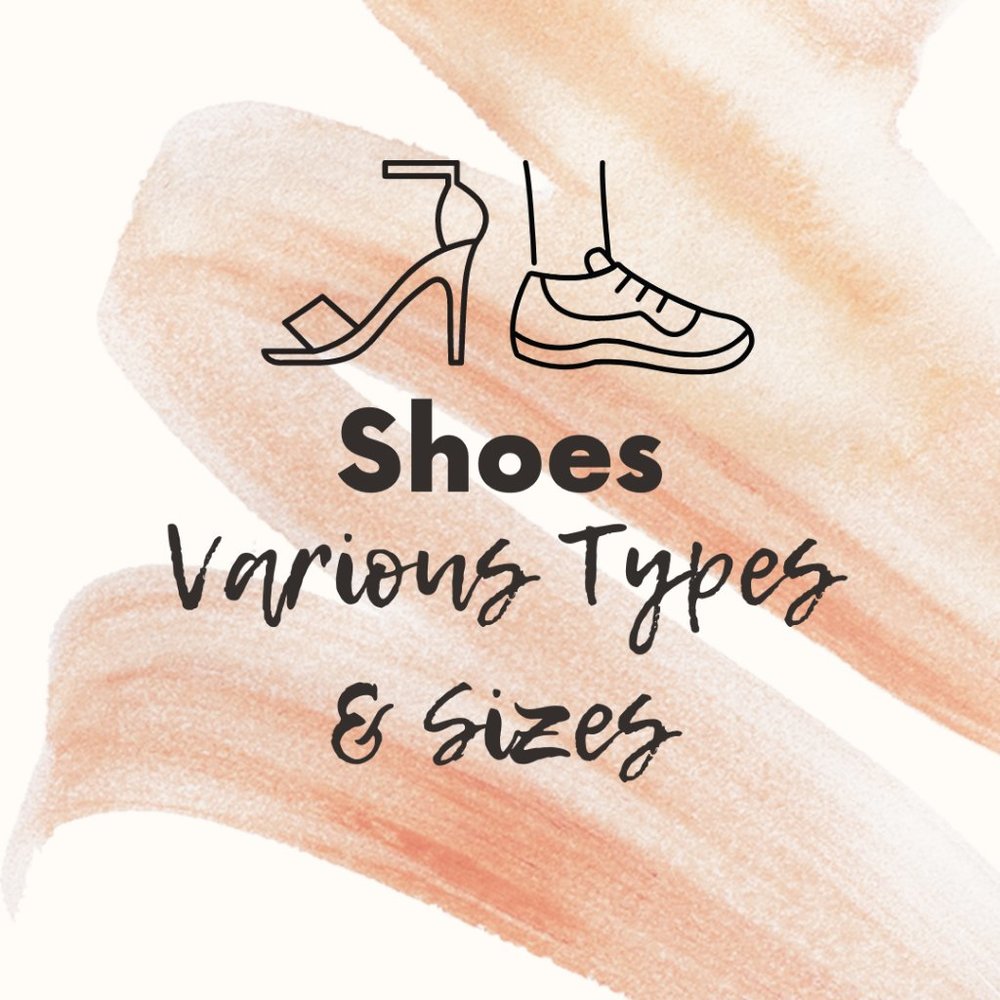 Shoes Various Types & Sizes